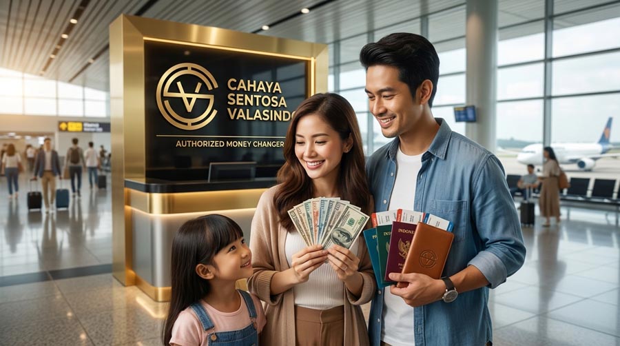 5 Tips Cerdas Menukar Valuta Asing Sebelum Liburan ke Luar Negeri